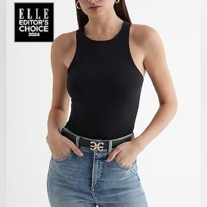 Express Body Contour Compression High Neck Bodysuit